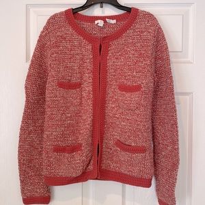 Knitted Boden cardigan. EUC, looks great with white tee. Runs small.